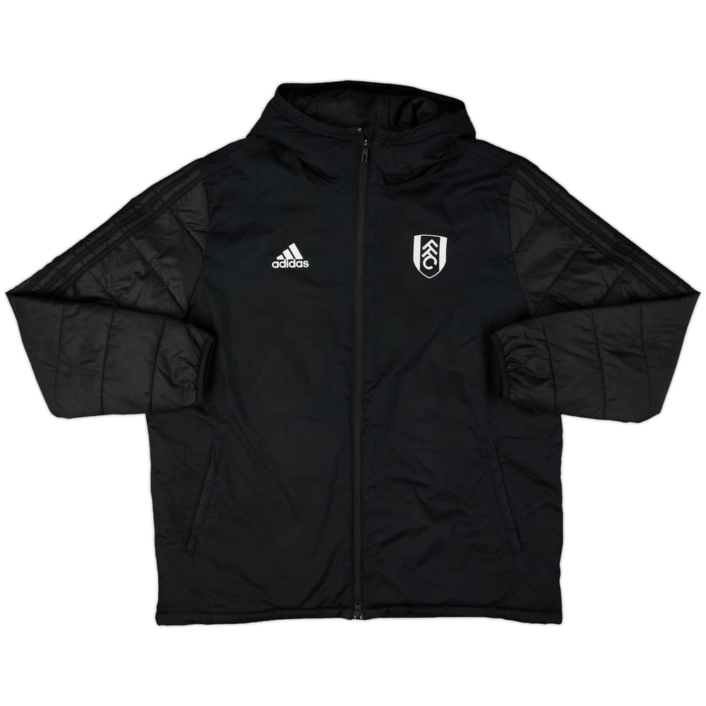 2019-20 Fulham adidas Padded Bench Coat - 9/10 - (XL)