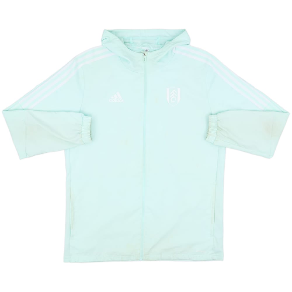 2021-22 Fulham adidas Hooded Track Jacket - 5/10 - (L)