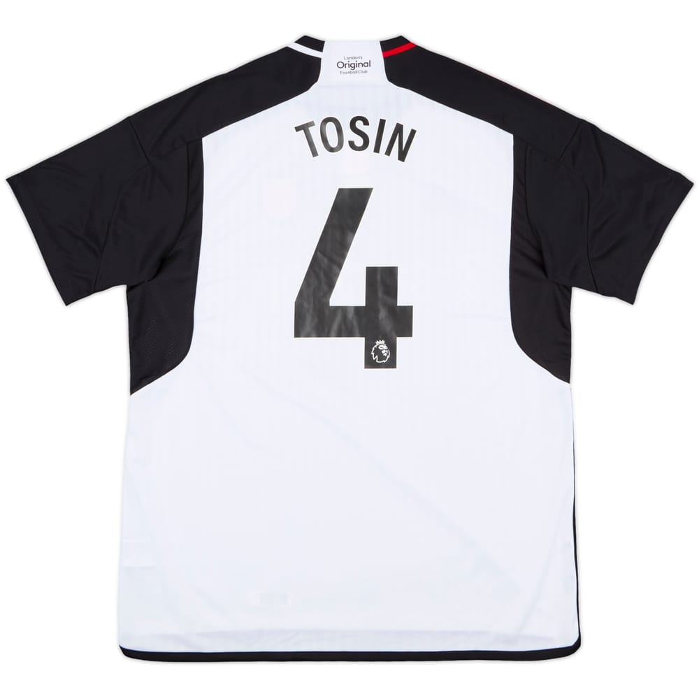 2023-24 Fulham Home Shirt Tosin #4 - 8/10 - (XL)