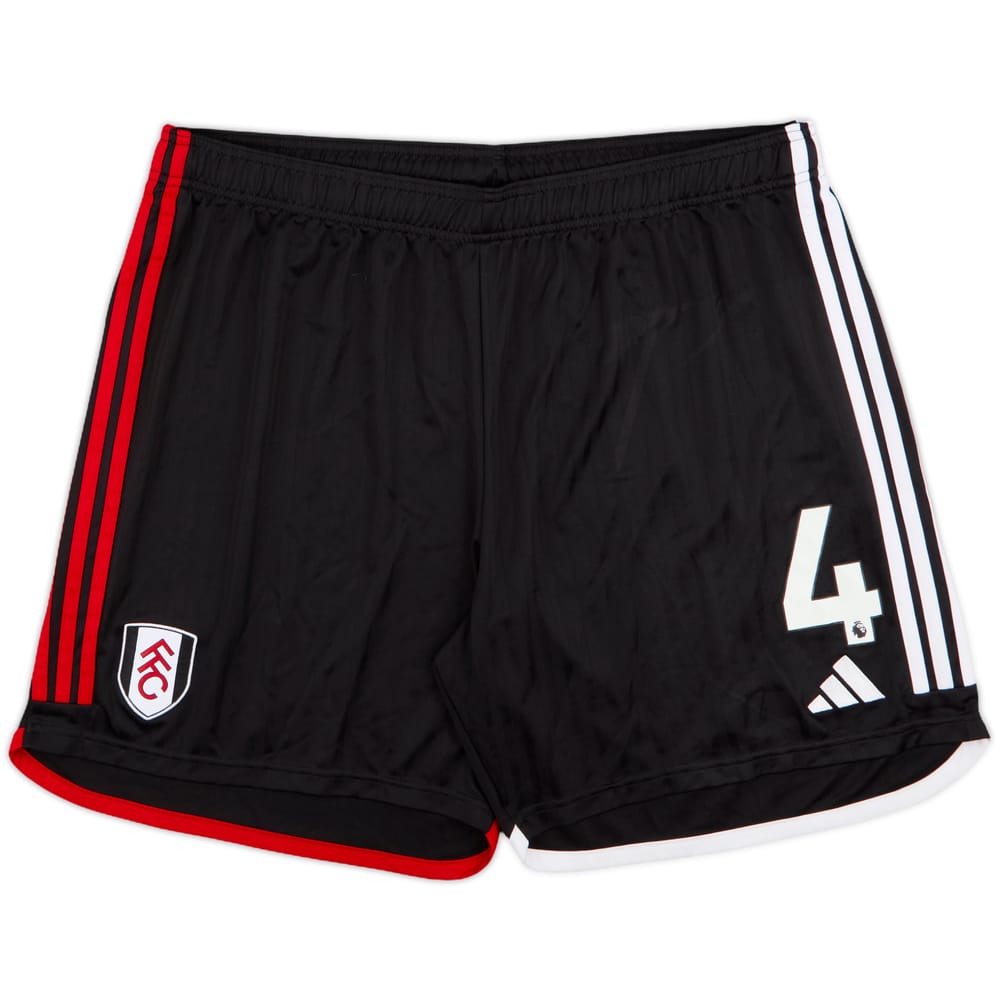 2023-24 Fulham Player Issue Home Shorts #4 - 8/10 - (XXL)