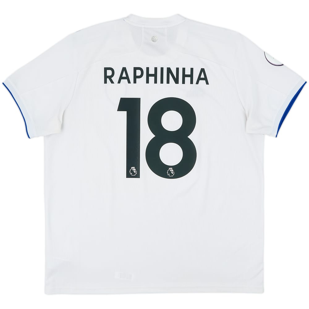 2020-21 Leeds United Home Shirt Raphinha #18 - 6/10 - (XL)