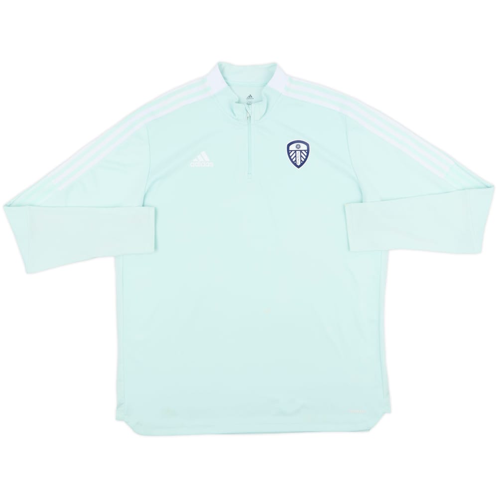 2021-22 Leeds adidas 1/4 Zip Drill Top - 7/10 - (XXL)