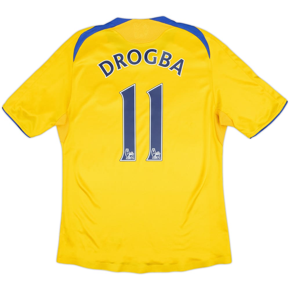 2008-09 Chelsea Player Issue Third Shirt Drogba #11 - 8/10 - (M)