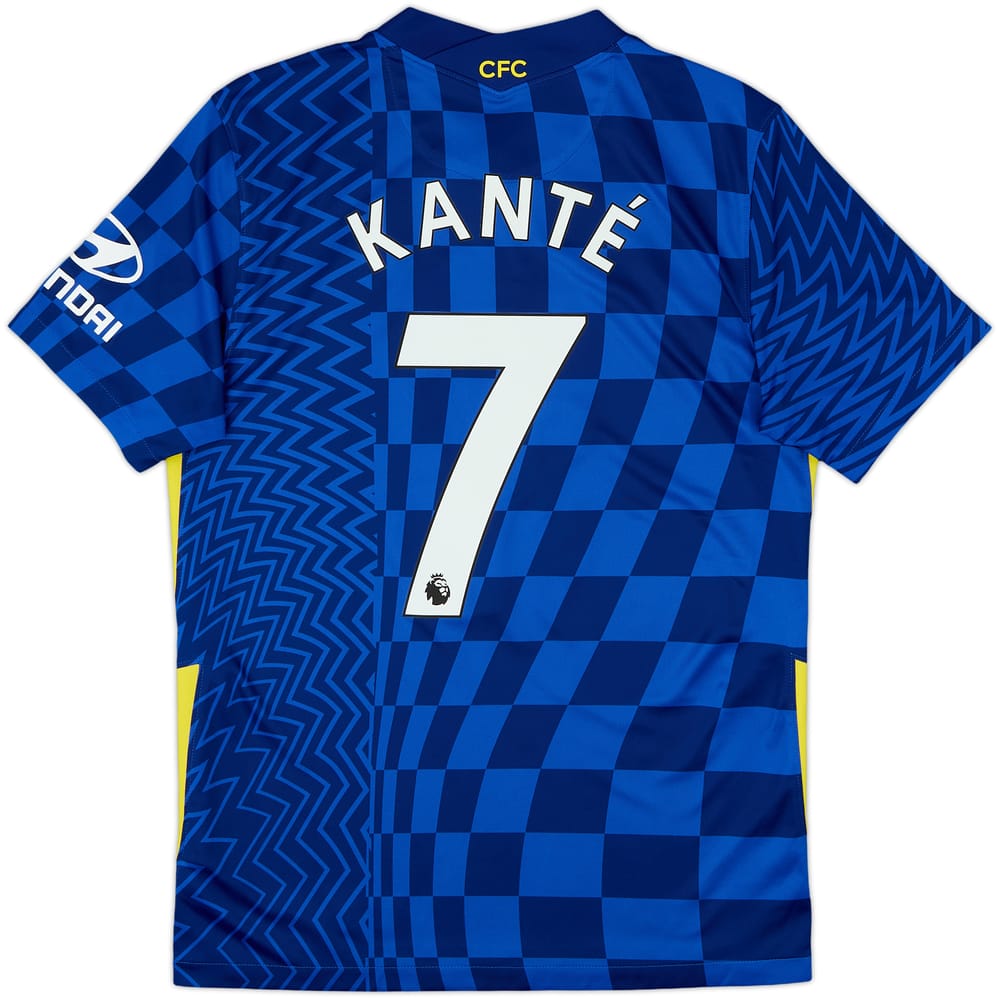 2021-22 Chelsea Home Shirt Kante #7 - 9/10 - (M)