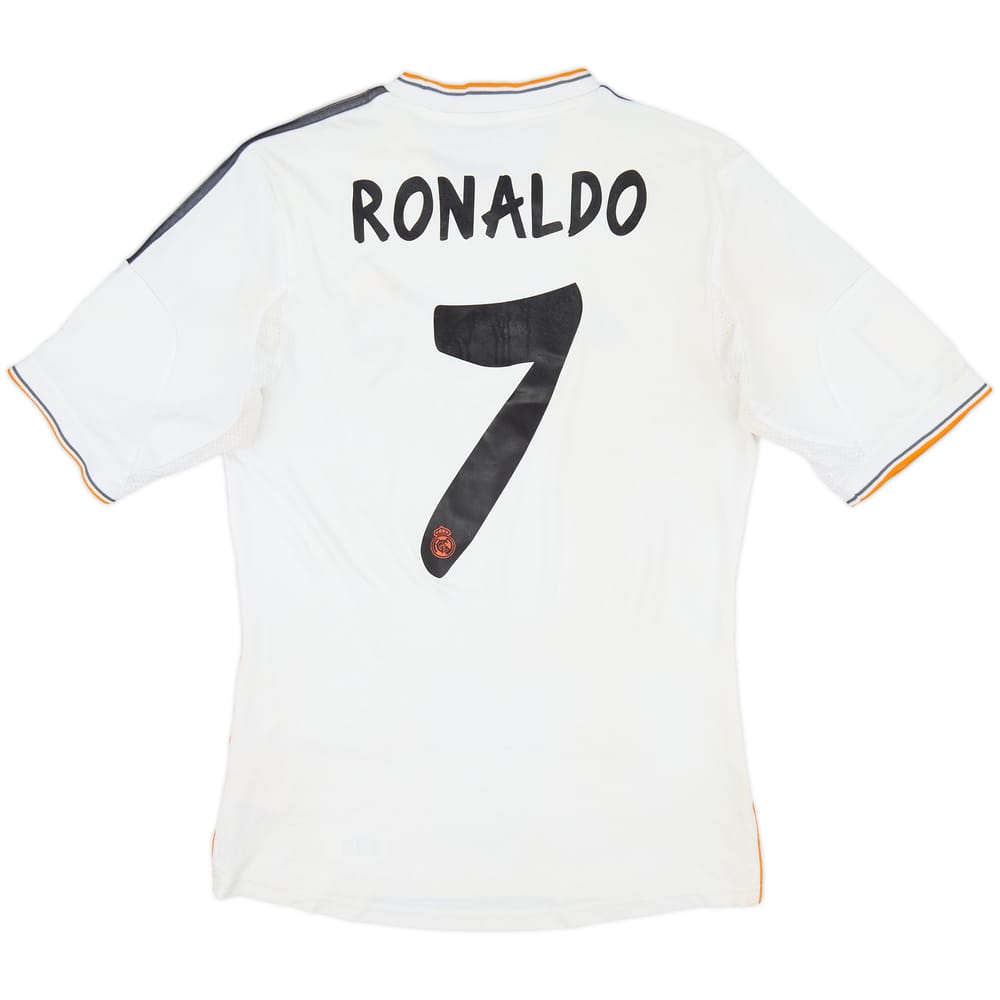 2013-14 Real Madrid Home Shirt Ronaldo #7 - 5/10 - (S)