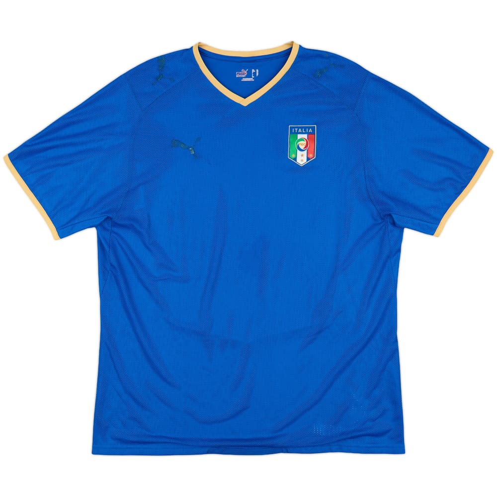 2007-08 Italy Home Shirt - 4/10 - (XL)