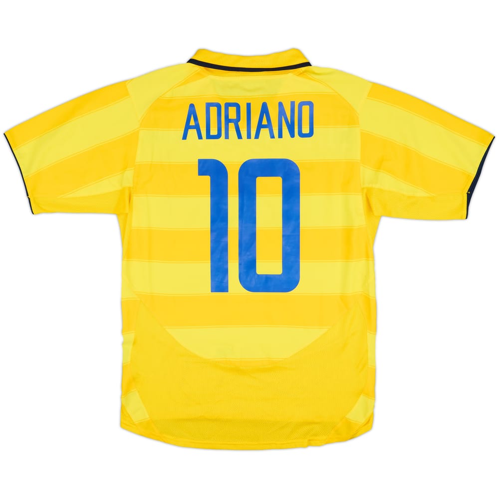 2003-04 Inter Milan Away Shirt Adriano #10 - 8/10 - (L)