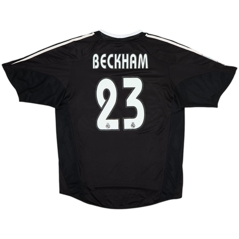 2004-05 Real Madrid Away Shirt Beckham #23 - 7/10 - (M)