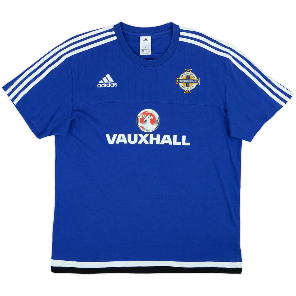 2016-17 Northern Ireland adidas Cotton Tee - 6/10 - (XL)
