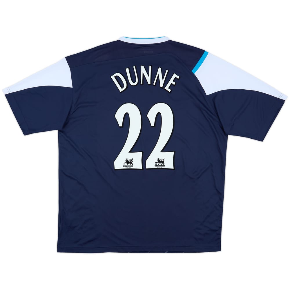 2005-06 Manchester City Away Shirt Dunne #22 - 8/10 - (XL)