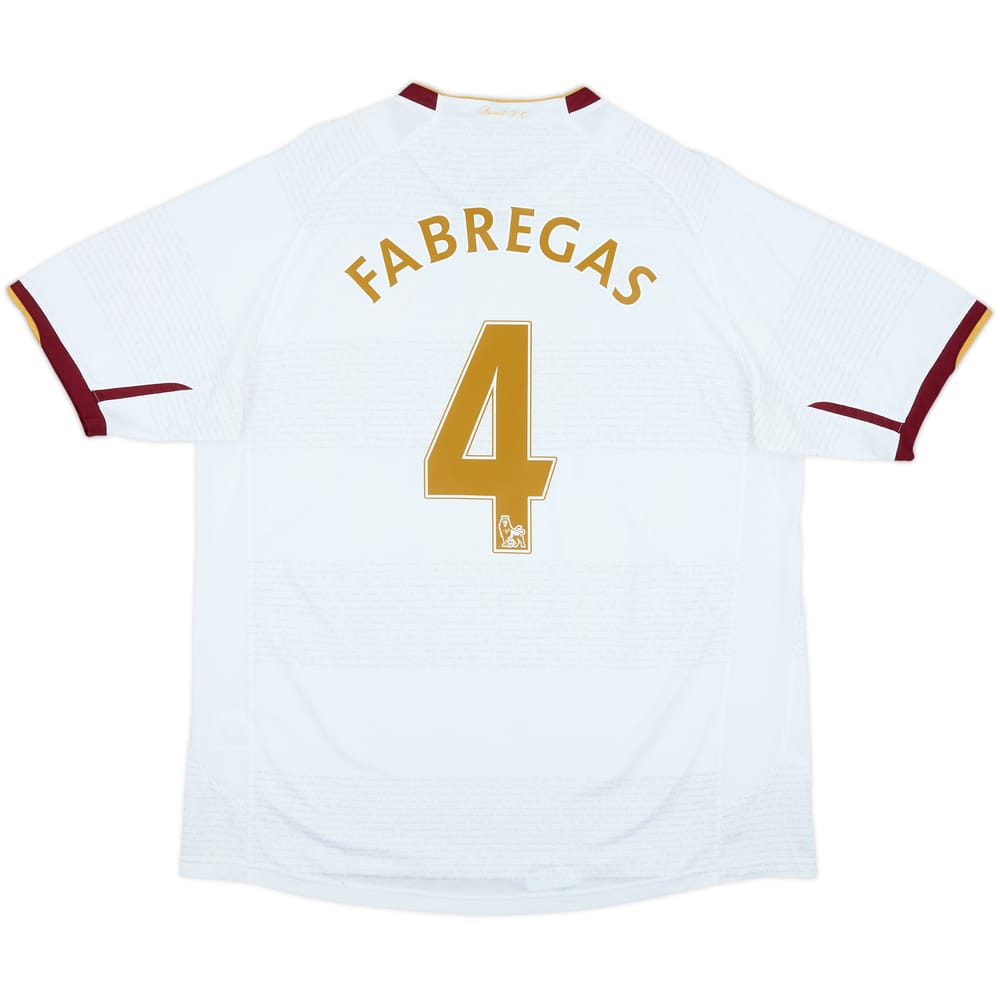2007-08 Arsenal Away Shirt Fabregas #4 - 8/10 - (XL)