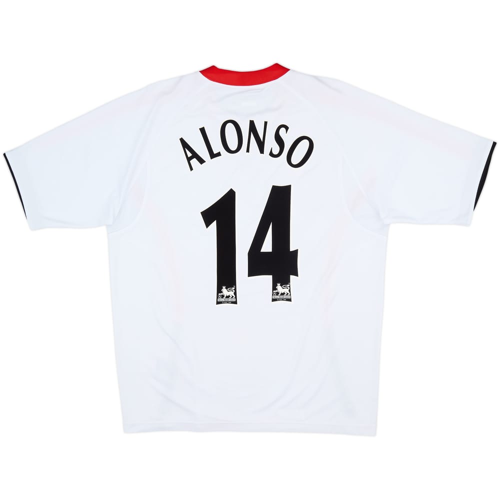2005-06 Liverpool Away Shirt Alonso #14 - 8/10 - (L)