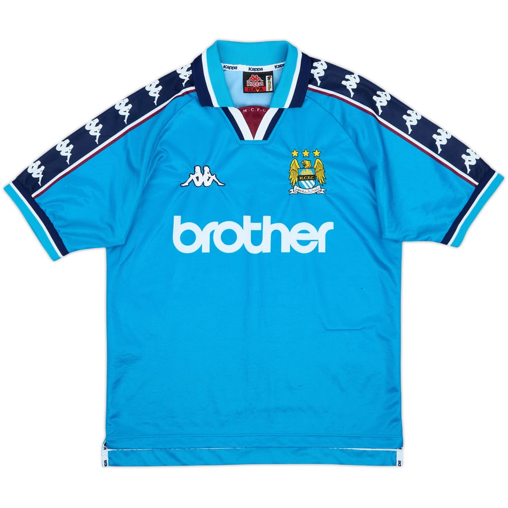 1997-99 Manchester City Home Shirt - 8/10 - (S)