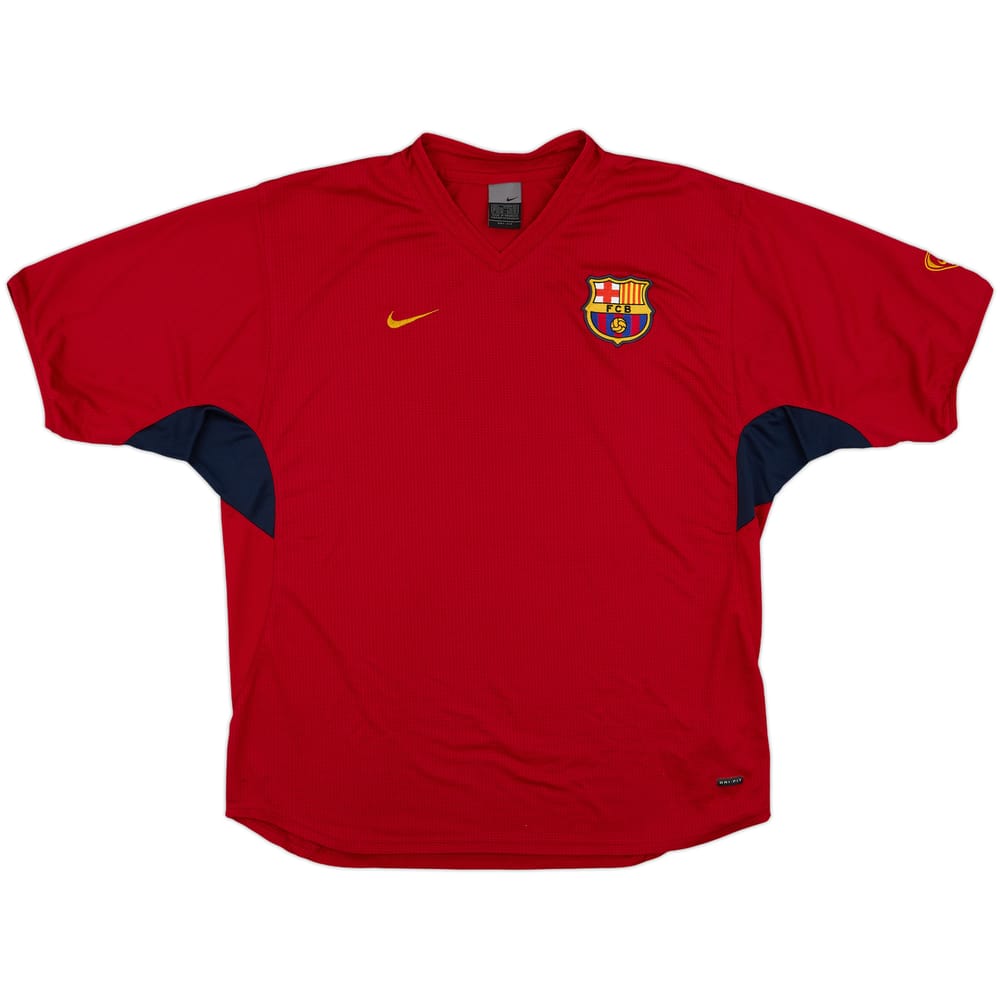 2003-04 Barcelona Nike Training Shirt - 8/10 - (L)