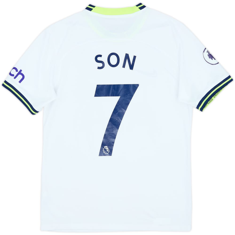 2022-23 Tottenham Home Shirt Son #7 - 9/10 - (S)