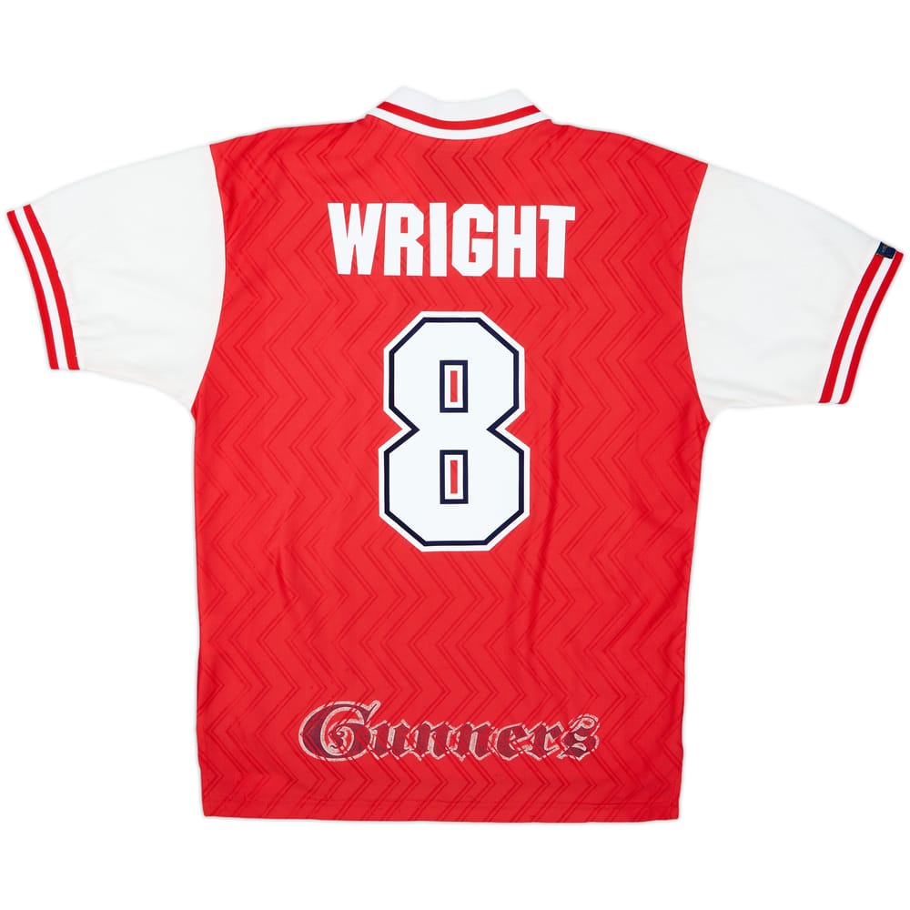 1996-98 Arsenal Home Shirt Wright #8 - 9/10 - (L)