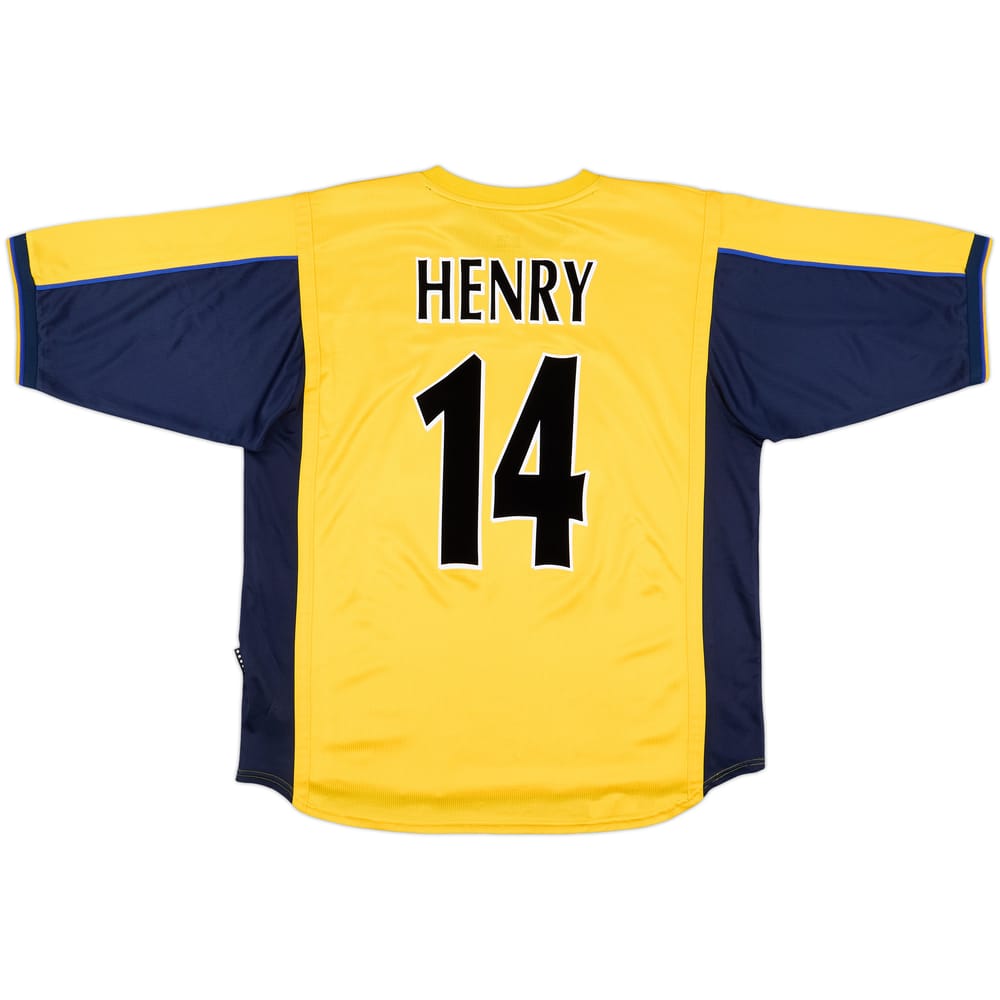 1999-01 Arsenal Away Shirt Henry #14 - 8/10 - (XL)