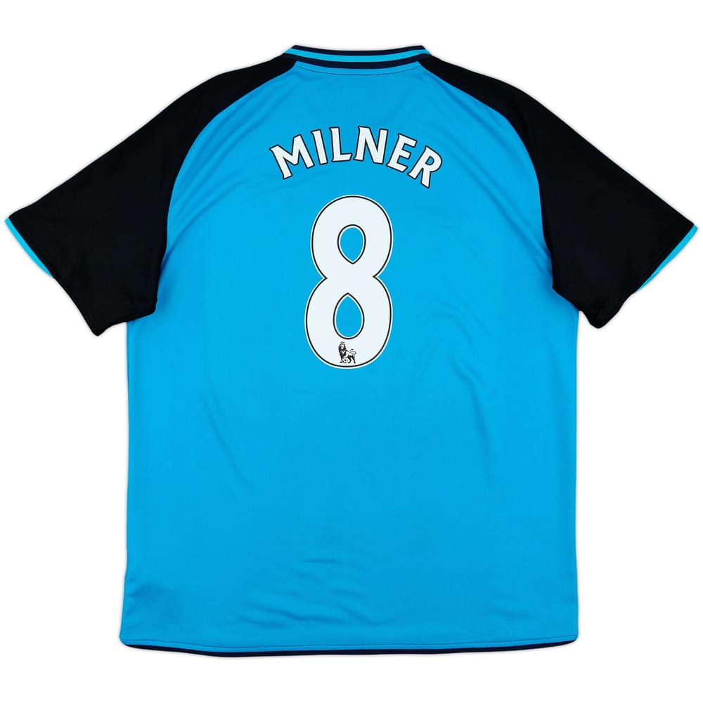 2008-09 Aston Villa Away Shirt Milner #8 - 5/10 - (XL)