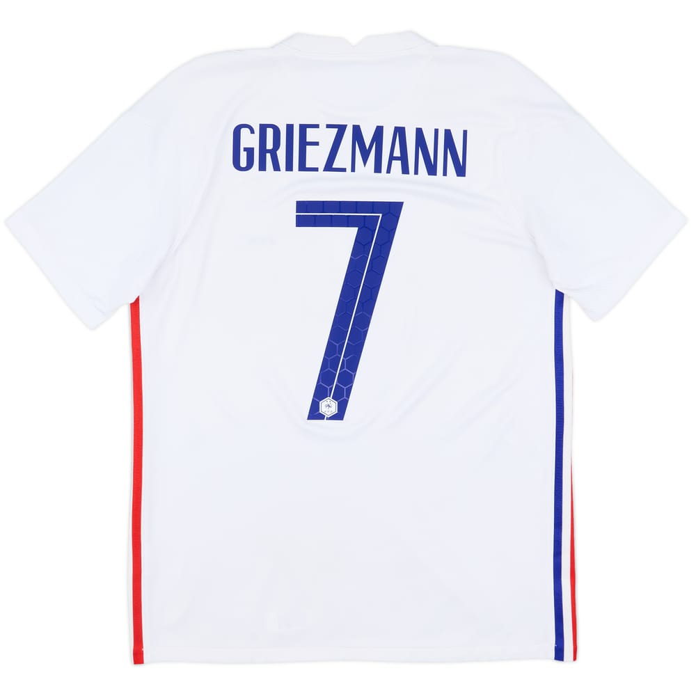 2020-21 France Away Shirt Griezmann #7 - 6/10 - (M)