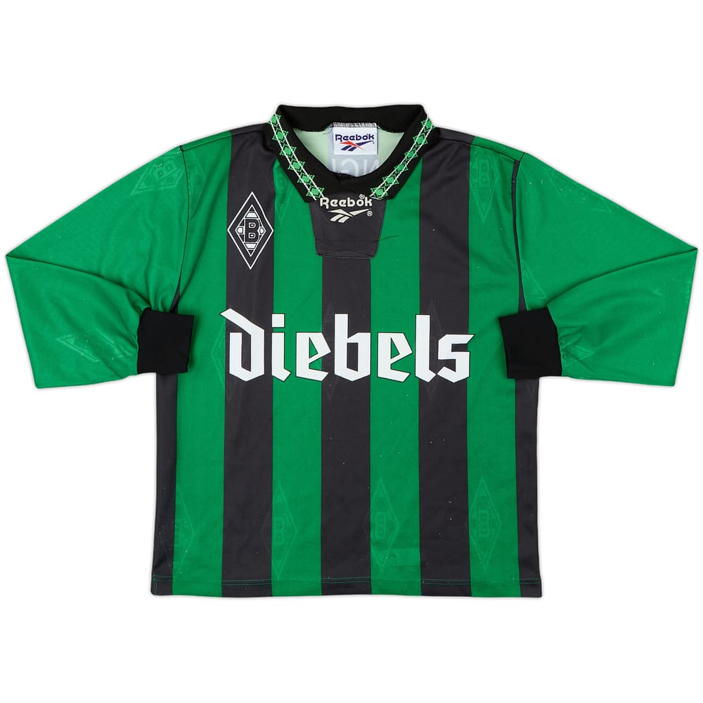 1995-96 Borussia Monchengladbach Away L/S Shirt - 8/10 - (XS)