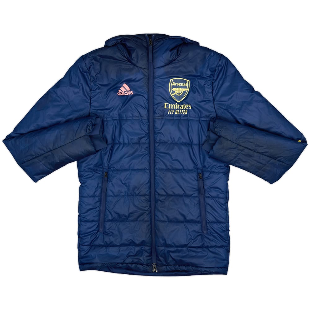 2020-21 Arsenal adidas Padded Bench Coat - 5/10 - (S)