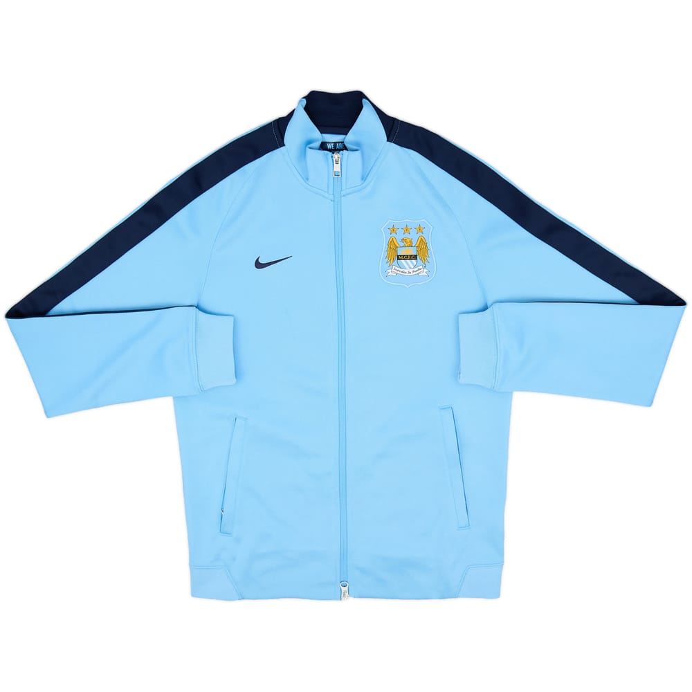 2014-15 Manchester City Nike Track Jacket - 8/10 - (S)