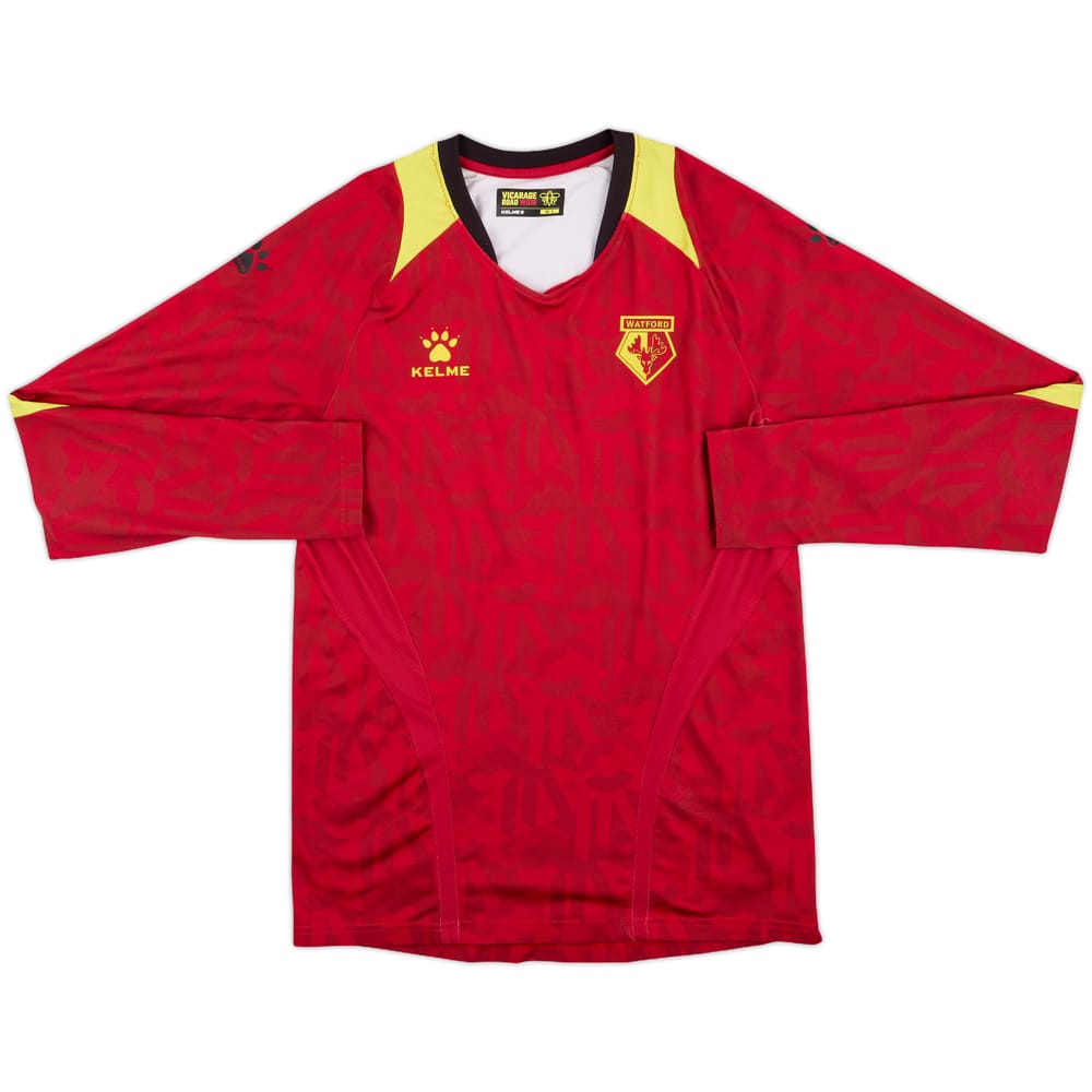 2023-24 Watford Kelme Drill Top - 7/10 - (S)