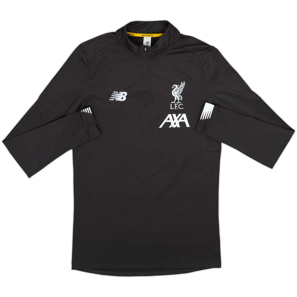 2019-20 Liverpool New Balance 1/4 Zip Drill Top - 8/10 - (S)