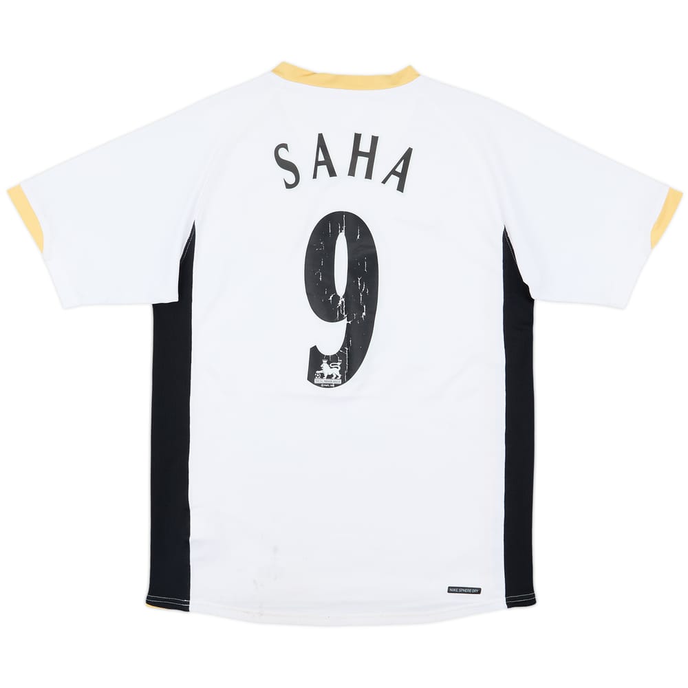 2006-08 Manchester United Away Shirt Saha #9 - 6/10 - (S)