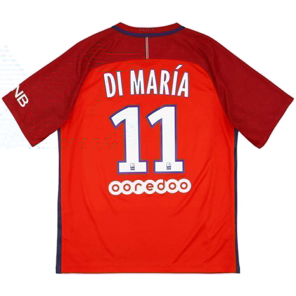 2016-17 Paris Saint-Germain Away Shirt Di Maria #11 - 10/10 - (L)