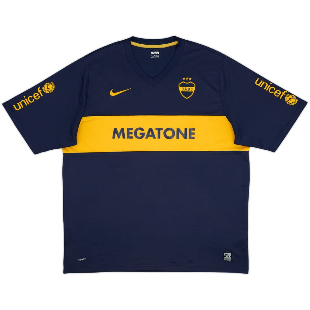 2008-09 Boca Juniors Home Shirt - 8/10 - (XXL)