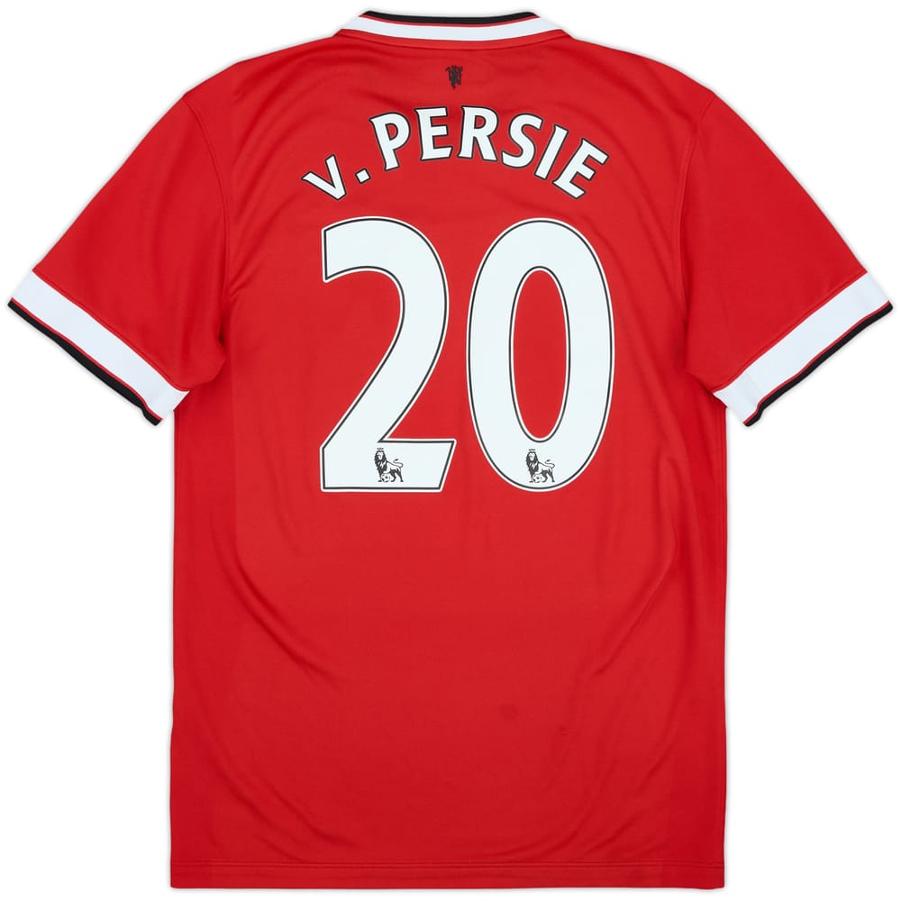 2014-15 Manchester United Home Shirt V.Persie #20 - 6/10 - (S)