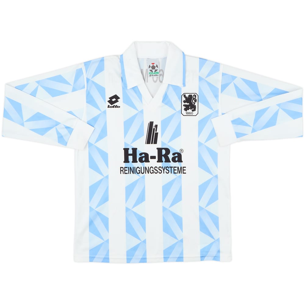 1993-94 1860 Munich Home L/S Shirt - 7/10 - (L.Boys)