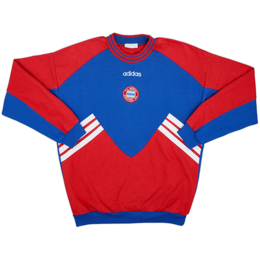 1993-95 Bayern Munich adidas Sweat Top - 8/10 - (L)