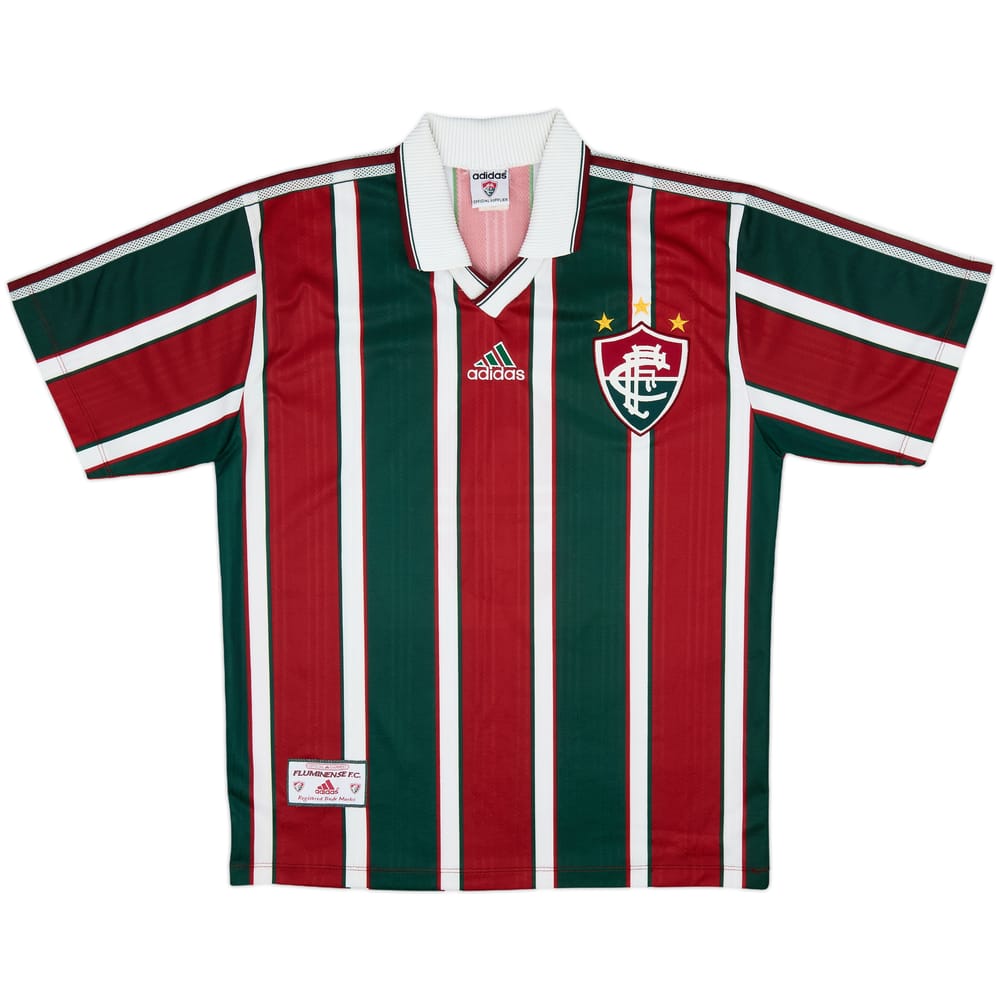 1998-00 Fluminense Home Shirt #9 - 10/10 - (L)