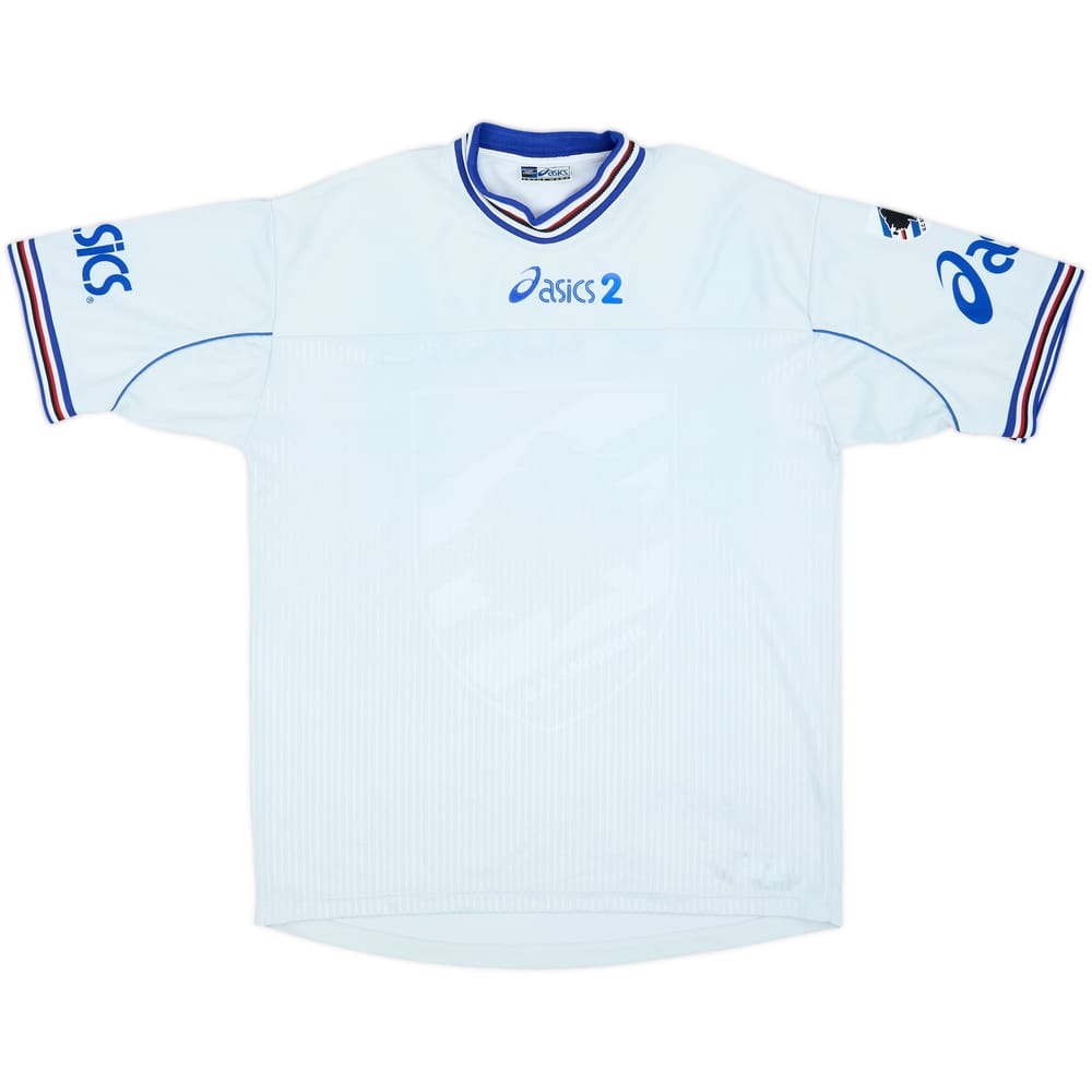 2001-02 Sampdoria Player Issue Asics Training Shirt #2 - 9/10 - (L)