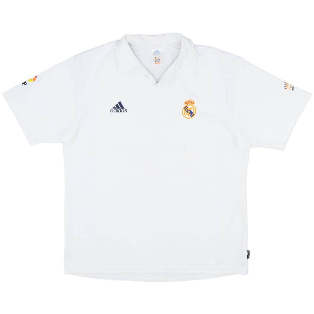 2002-03 Real Madrid Centenary Home Shirt - 3/10 - (L)