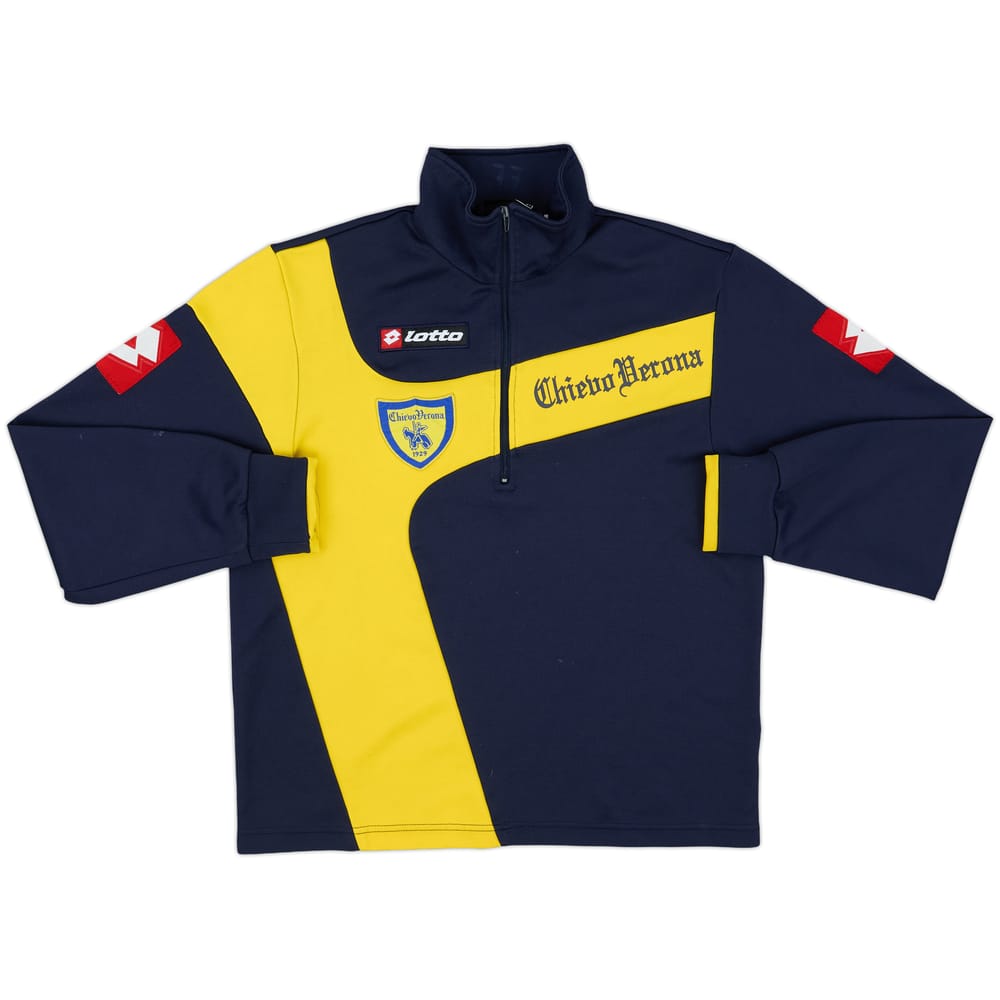 2005-06 Chievo Verona Lotto 1/4 Zip Drill Top - 8/10 - (M)
