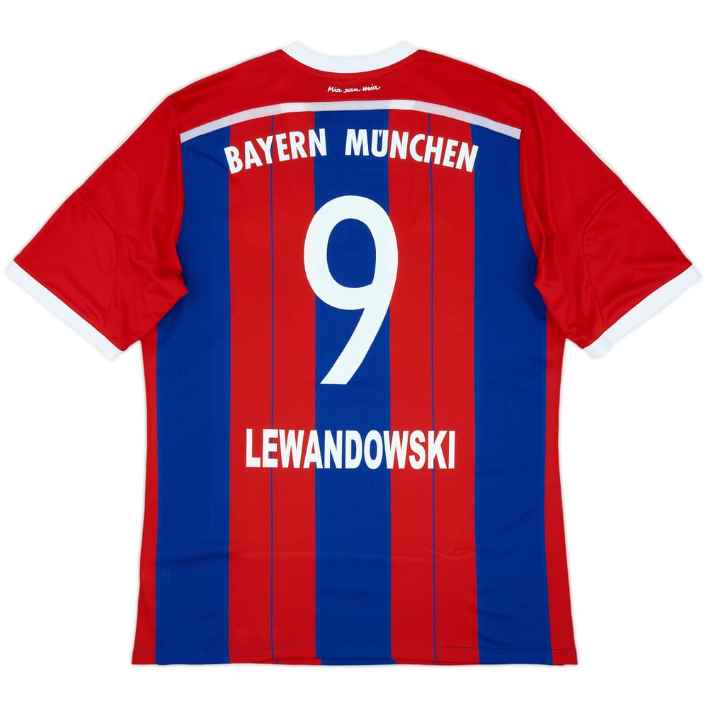 2014-15 Bayern Munich Home Shirt Lewandowski #9 - 10/10 - (XL)