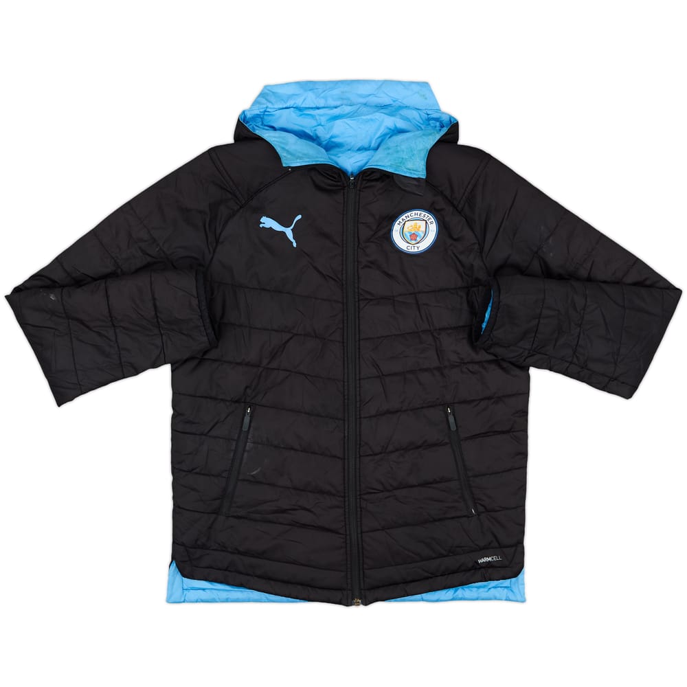 2019-20 Manchester City Puma Padded Bench Coat - 8/10 - (S)