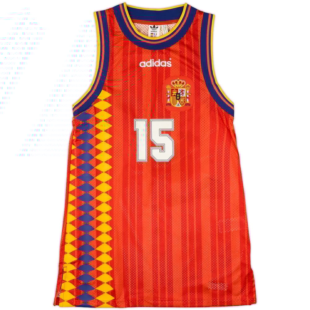 2018 Spain '1994' Retro Dress #15 - 6/10 - (Women's S)