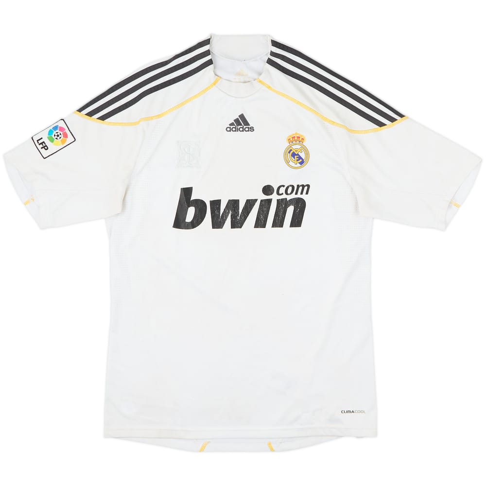 2009-10 Real Madrid Home Shirt - 4/10 - (S)