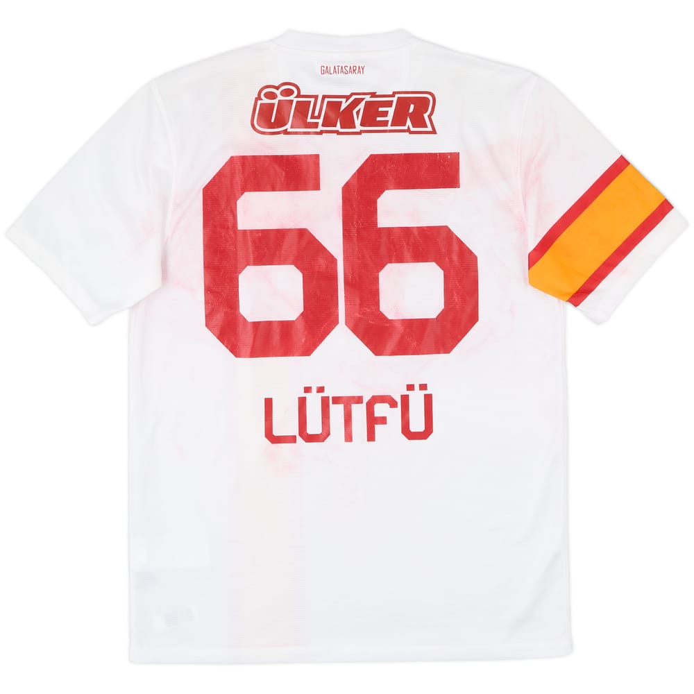 2012-13 Galatasaray Away Shirt Lutfu #66 - 4/10 - (M)