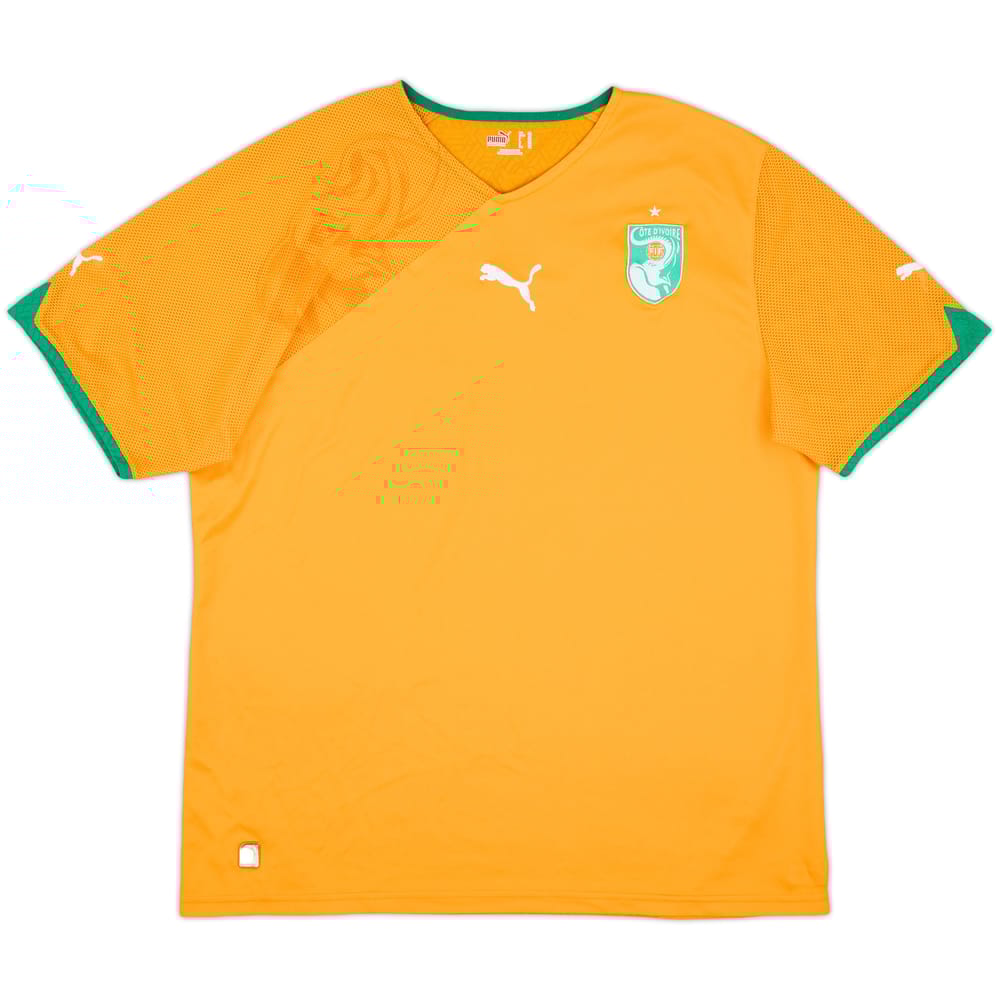2010-11 Ivory Coast Home Shirt - 9/10 - (XL)