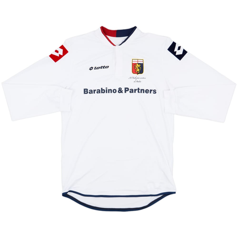 2013-14 Genoa Away L/S Shirt - 9/10 - (XL)