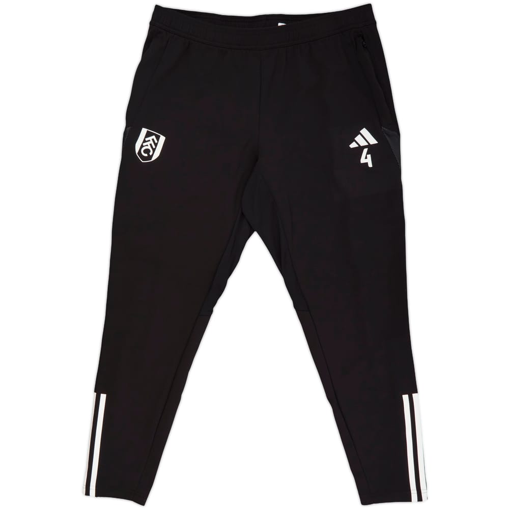2023-24 Fulham Player Issue adidas Track Pants #4 - 10/10 - (XL)