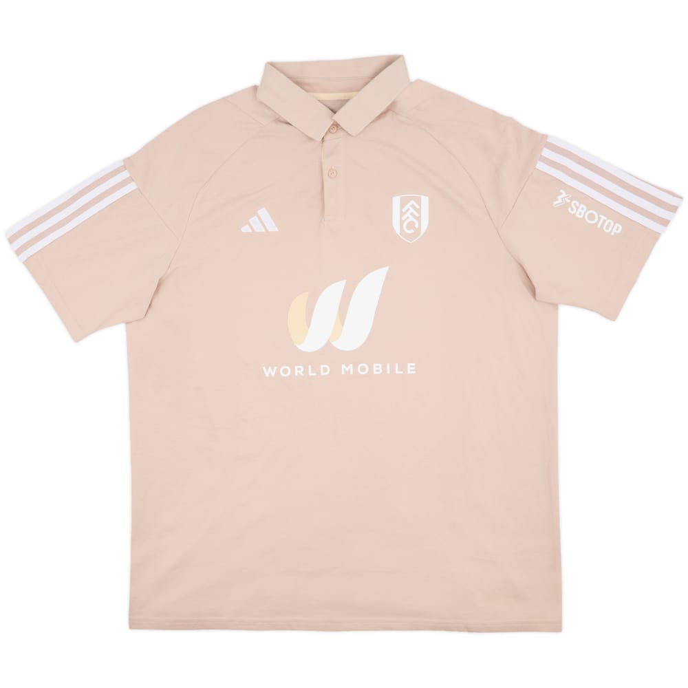2023-24 Fulham adidas Polo Shirt - 8/10 - (XL)
