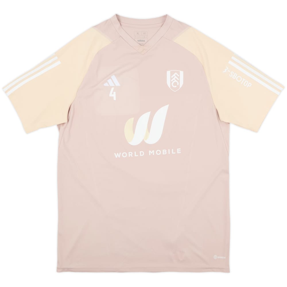 2022-23 Fulham adidas Player Issue Training Shirt #4 - 8/10 - (XL)