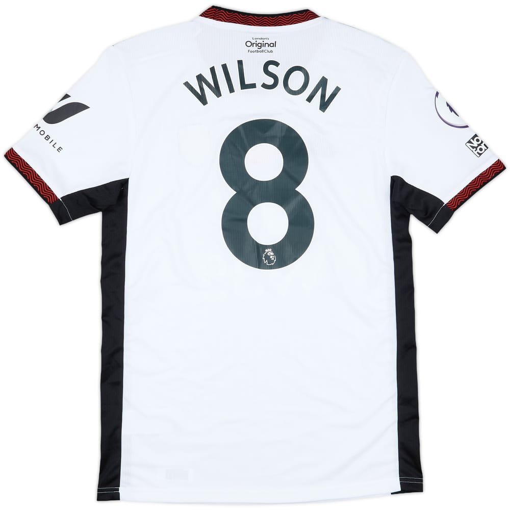 2022-23 Fulham Match Issue Home Shirt Wilson #8