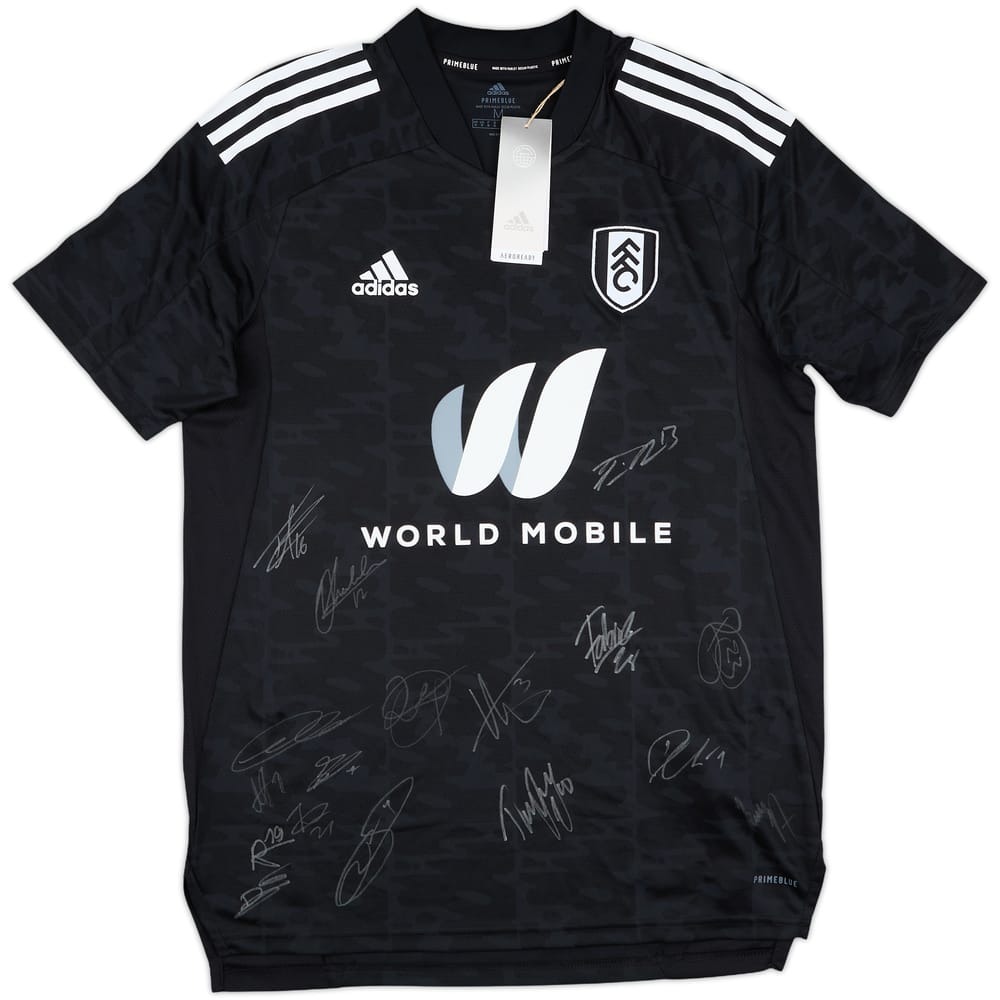 2022-23 Fulham Squad Signed Third Shirt (M)